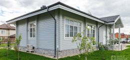 Одноэтажный дом в скандинавском стиле с верандой по проекту Турку - фото 11 на сайте Holz House
